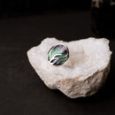 Aurora Sterling Silver Enamel Ring ER155