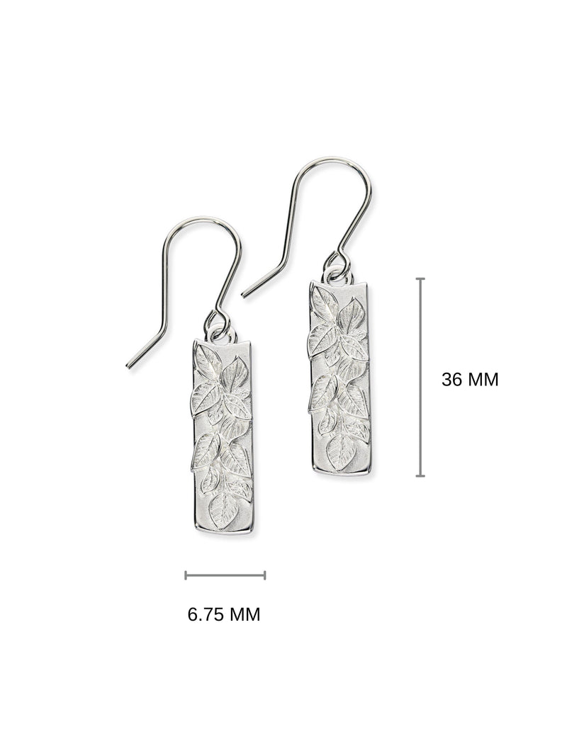 Spring Leaves Drop Earrings E2258