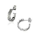 Spring Leaves Huggie Hoop Earrings E2260