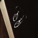 Archibald Knox Ulican Silver 'Thorn' Dangle Earrings E2262