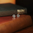 Archibald Knox Ulican Silver 'Triskel' Stud Earrings E2264