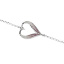 Astin Sterling Silver Heart Bracelet with Enamel EBL118