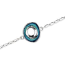 Maeshowe Enamel Silver Bracelet EBL128