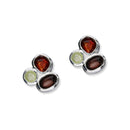 Sterling Silver Pebble Stud Earrings - Fenella EE633