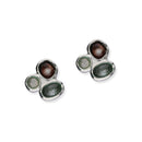 Sterling Silver Pebble Stud Earrings - Laxey EE633