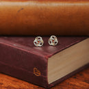 Ember - Archibald Knox Ulican Enamel Stud Earrings EE648