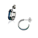 Coastal Enamel Hoop Earrings EE650