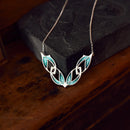 Tide - Archibald Knox Ulican Enamel Necklace EN119