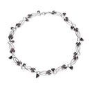 Charles Rennie Mackintosh Silver Necklet EN23