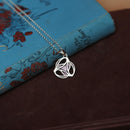 Heather - Archibald Knox Ulican Small Enamel Pendant Necklace EP510