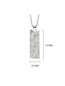 Spring Leaves Long Pendant P1552