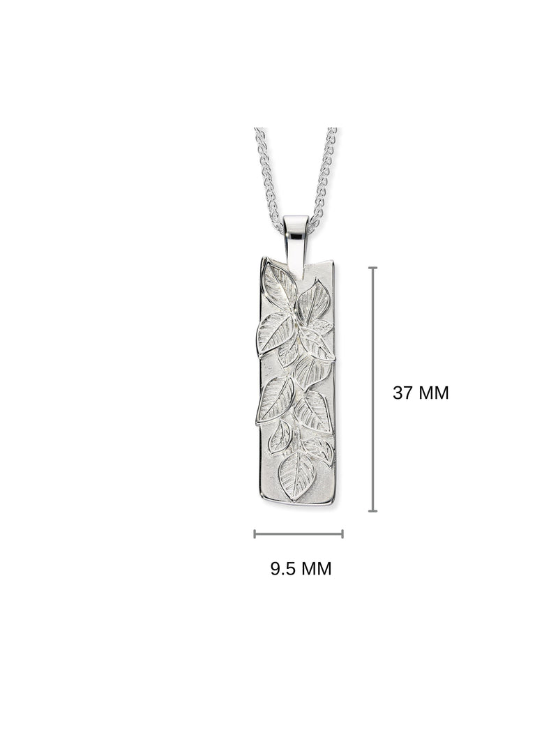 Spring Leaves Long Pendant P1552