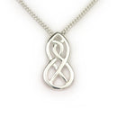 Scottish Knot Silver Pendant P798