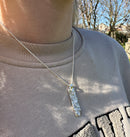 Spring Leaves Long Pendant P1552