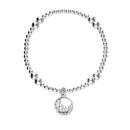 Solstice Silver Stretch Bracelet SSBL03