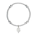 Luckenbooth Silver Stretch Bracelet SSBL05