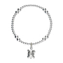 Wildlife Silver Stretch Bracelet SSBL07