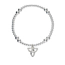 Celtic Generations Silver Stretch Bracelet SSBL09