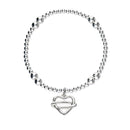Celtic Generations Silver Stretch Bracelet SSBL10