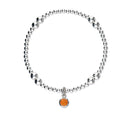 Harlequin Silver Stretch Bracelet SSBL11