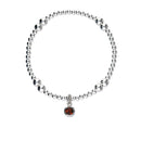Harlequin Silver Stretch Bracelet SSBL11