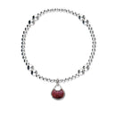 Elements Silver Stretch Enamel Bracelet SSEBL07