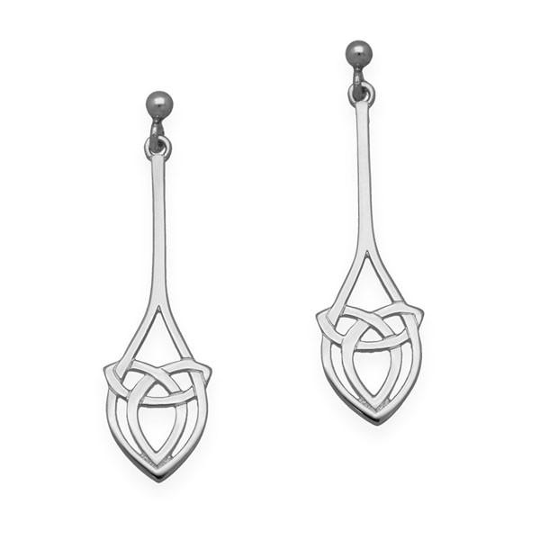 Celtic Silver Earrings E1631