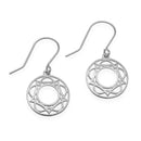 Celtic Silver Earrings E1634