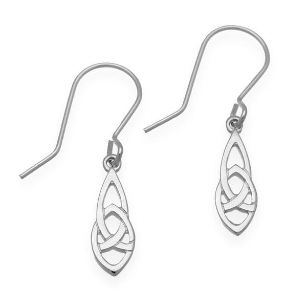 Celtic Silver Earrings E1635
