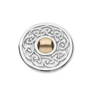 Cuillin Silver/9ct Rose Gold Brooch B494
