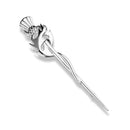 Thistle Silver Kiltpin B540