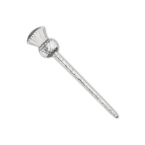 Thistle Silver Kiltpin B8