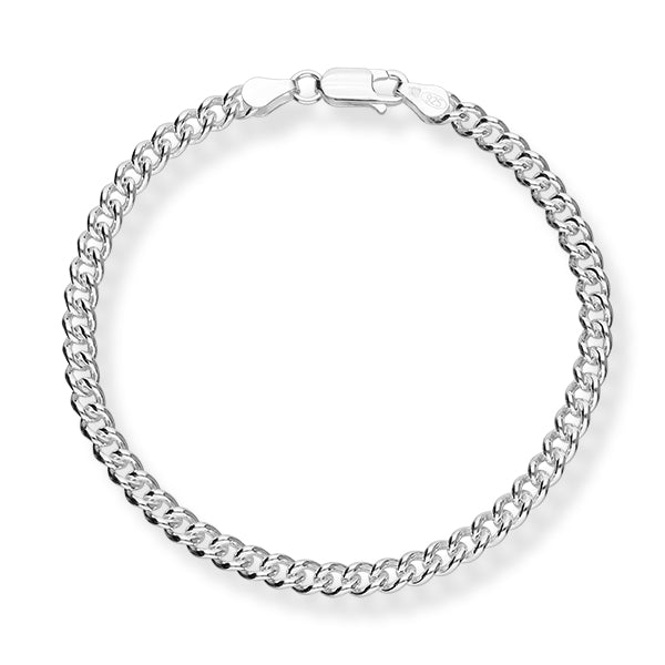 Sterling Silver Charm Bracelet BL490
