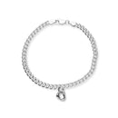 Hearts Silver Bracelet BL495