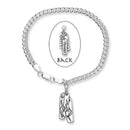 ST ABBS Silver Bracelet BL498