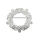Celtic Silver Brooch B306