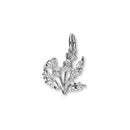 Thistle Silver Charm C14
