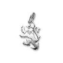 Lion Rampant Silver Charm C151