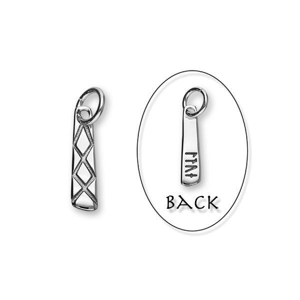 Live, Love, Laugh Silver Charm C346