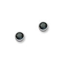 September Birthstone Silver Earrings CE388 Sapphire