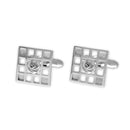 Charles Rennie Mackintosh Silver Cufflinks CL92