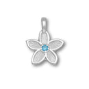 Happy Valley Silver Pendant CP370 Blue CZ