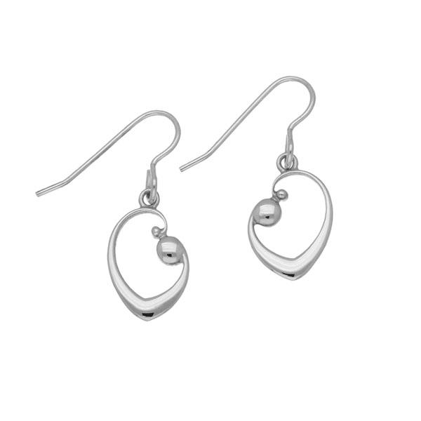 Meira Silver Earrings E1387
