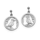 Nature In Flight Silver Earrings E142