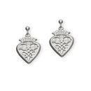 Luckenbooth Silver Earrings E178