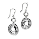 Maeshowe Sterling Silver Single Double Drop Earrings HIS E1826