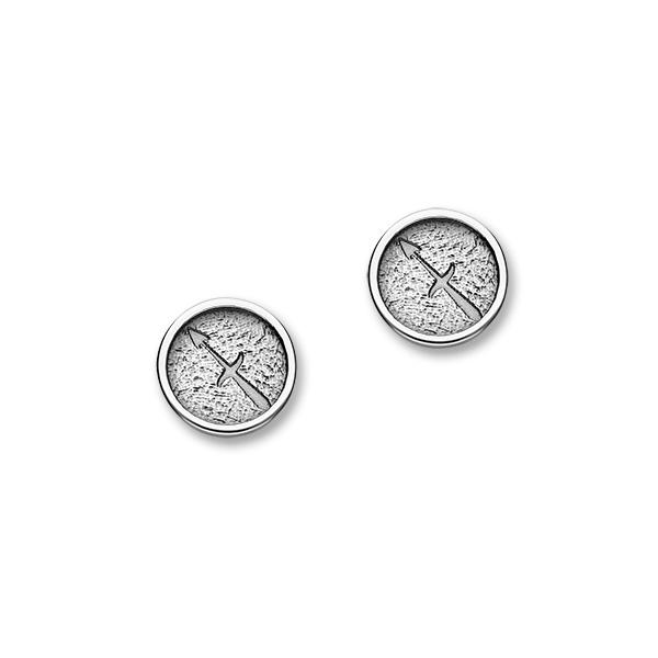Zodiac Silver Earrings E1855 Sagittarius