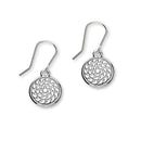 St Magnus Sterling Silver Drop Earrings, E1915