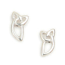E503 Celtic Silver Earrings