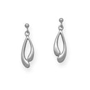 Simply Stylish Silver Earrings E83